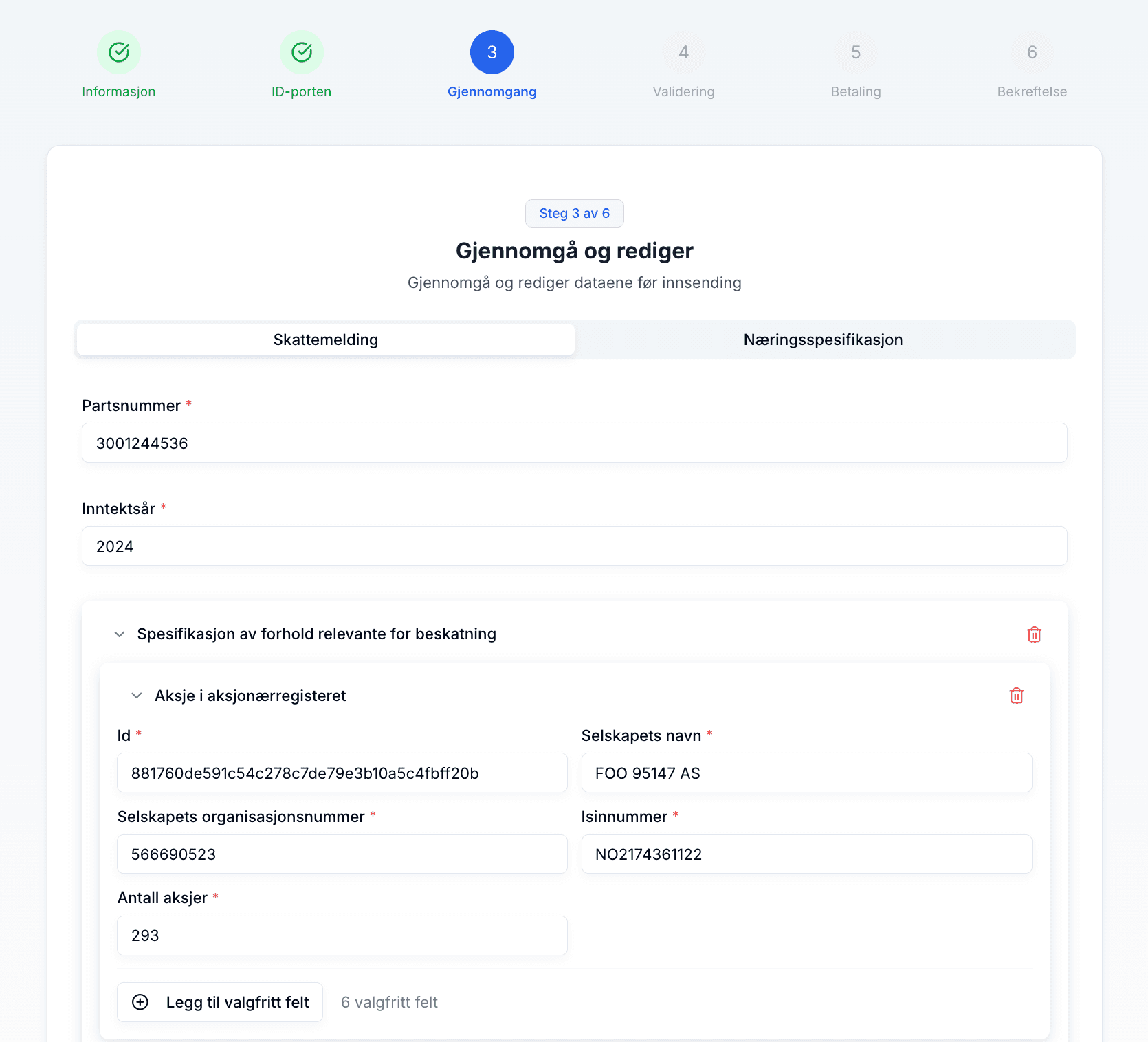 Automatisk datahenting